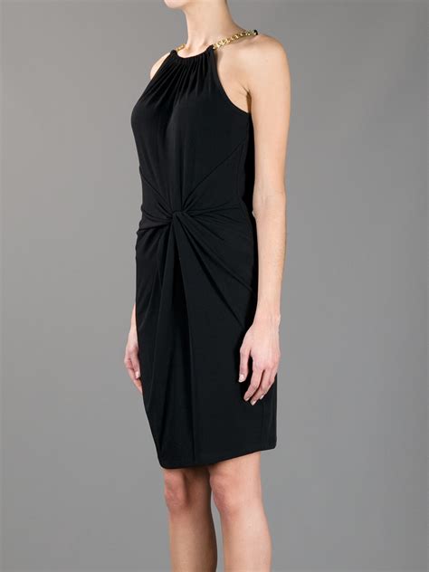 michael kors chain neck dress